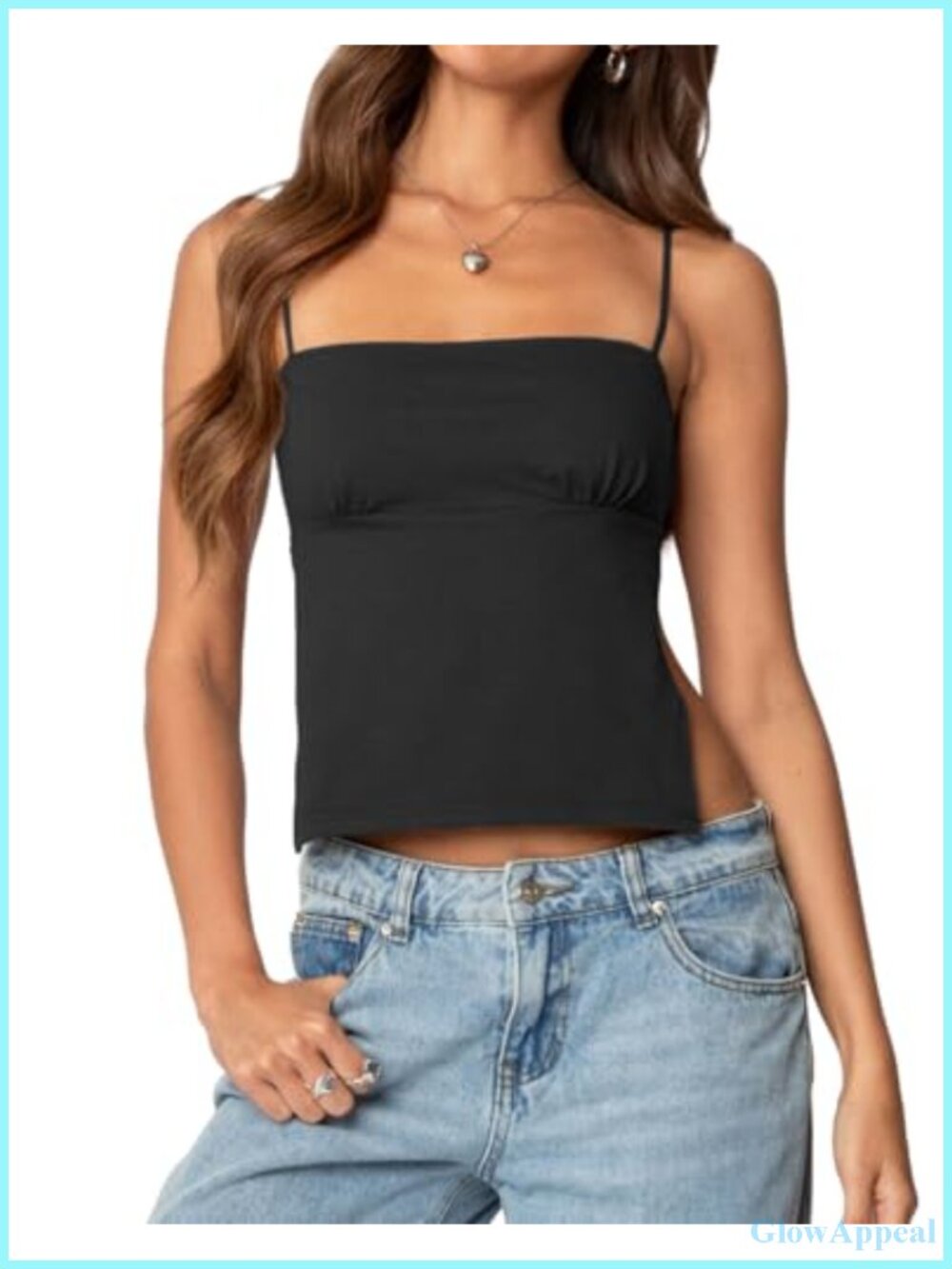 Backless Crop Cami Top Open Back Tie Y2K Sleeveless Summer Going Out